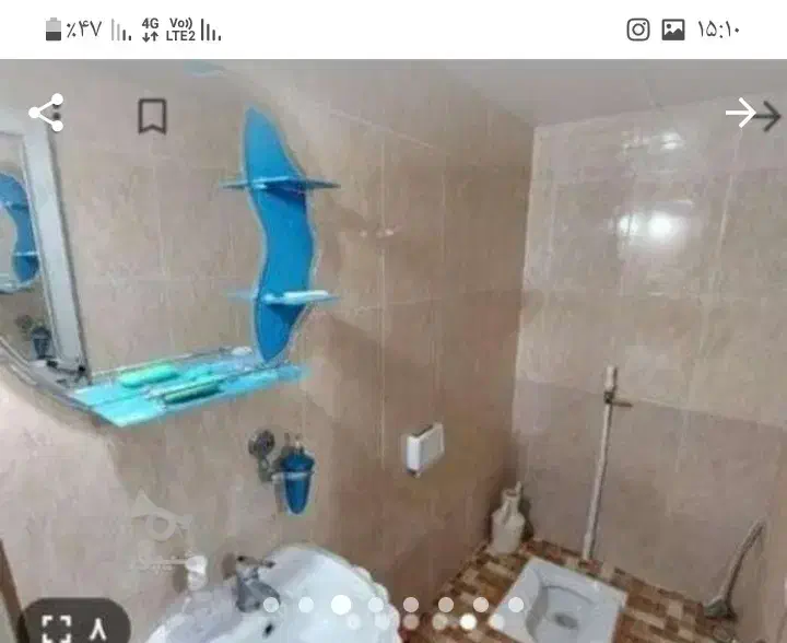 دوخوابه  همکف دربست حیاط دار باتمام امکانات