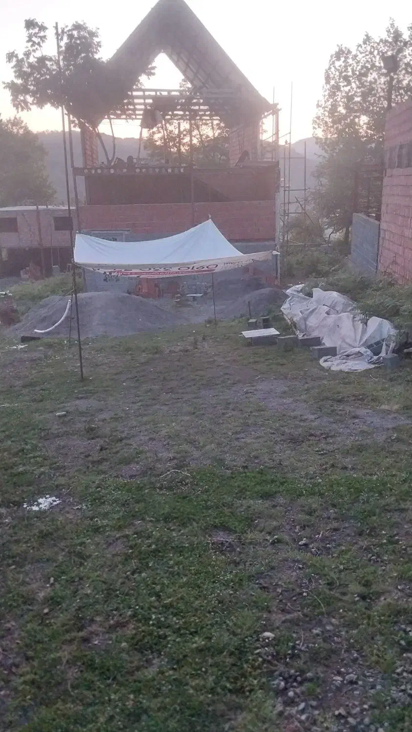 زمین دارای پروانه ساخت در لفور روستای نفتچال