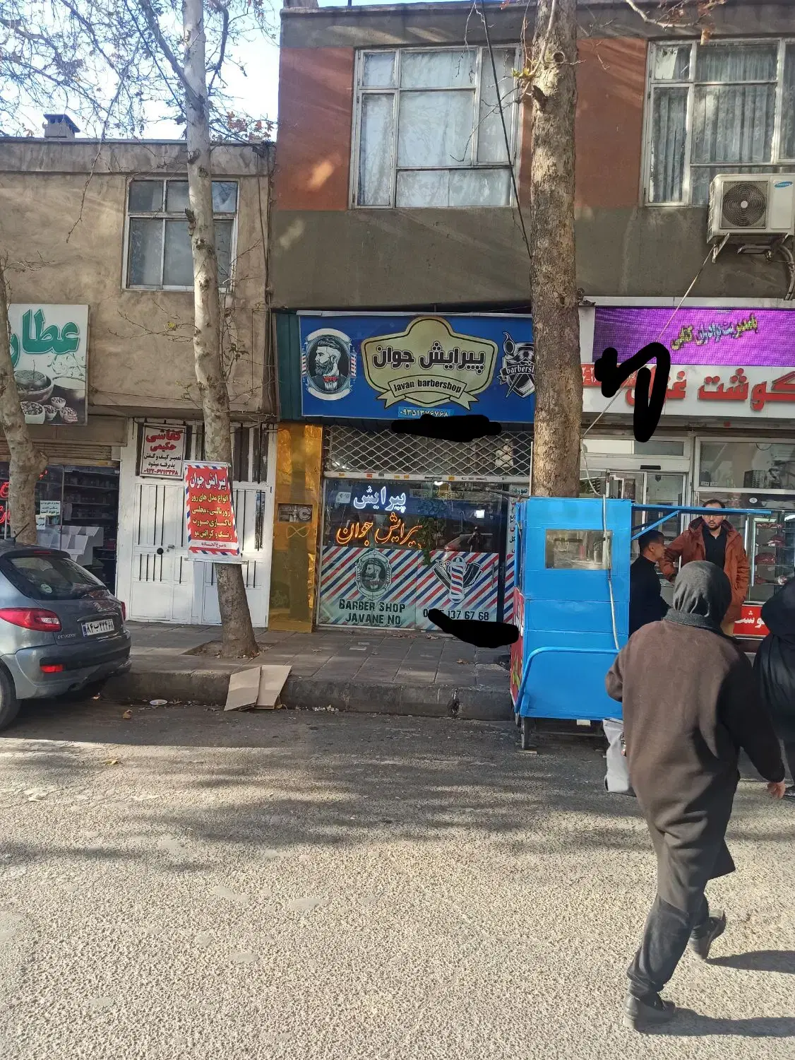 اجاره مغازه ۲۰ متری در حسین‌آباد