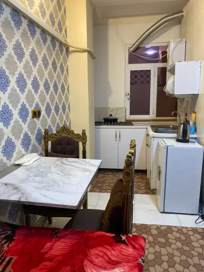 اجاره روزانه سوئیت فلت(بدون اتاق خواب)فول امکانات