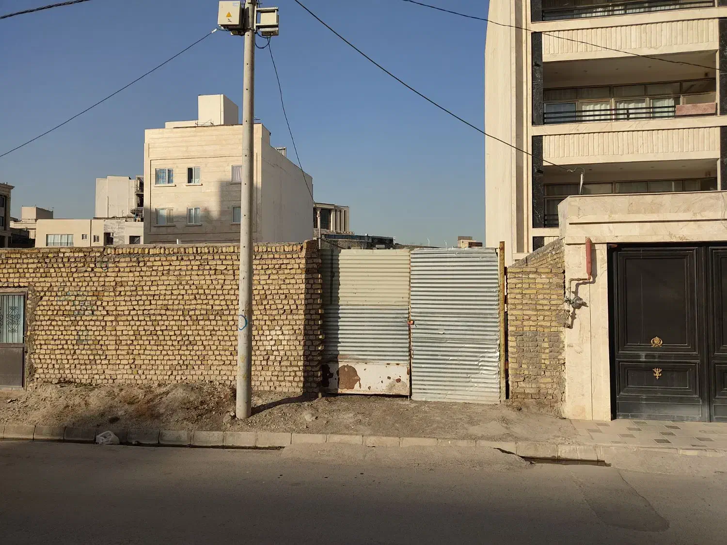 زمین ناب هاشمیه پروانه ساخت خیابان پرواز