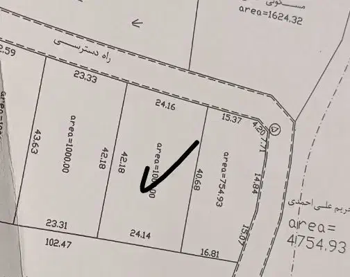فروش  زمین سرخون