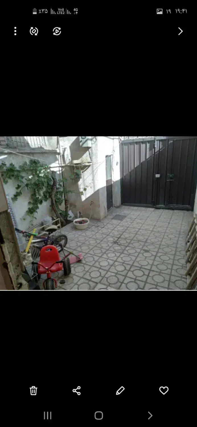 خونه ویلایی دربستی ۵۵ متری منتظری جدید