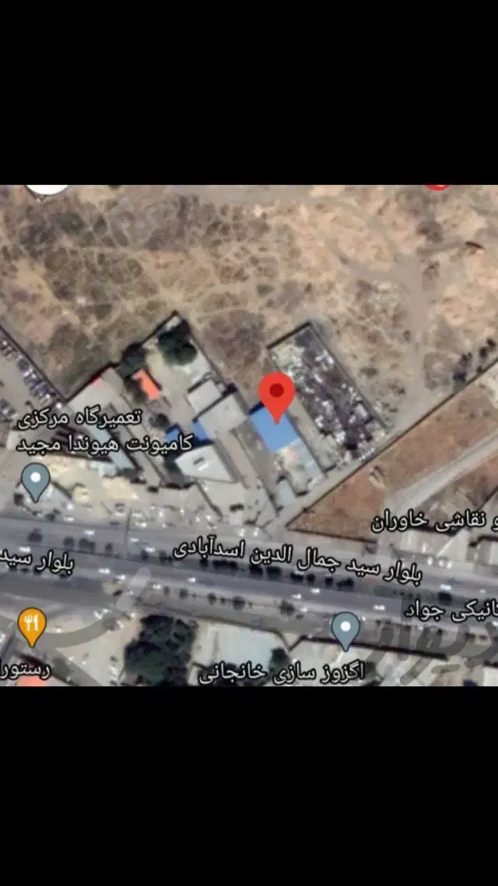 اجاره و فروش گاراژ همراه‌ سوله ۸۵۰ متر