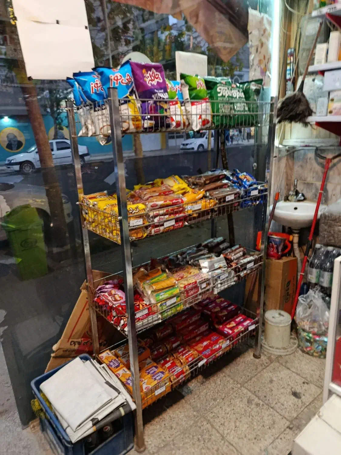 واگذاری مغازه ب همراه اجناس