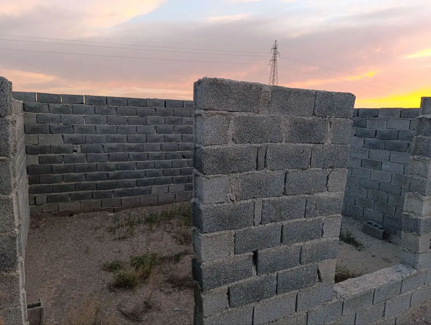 زمین  باغ باغچه چهار دیواری