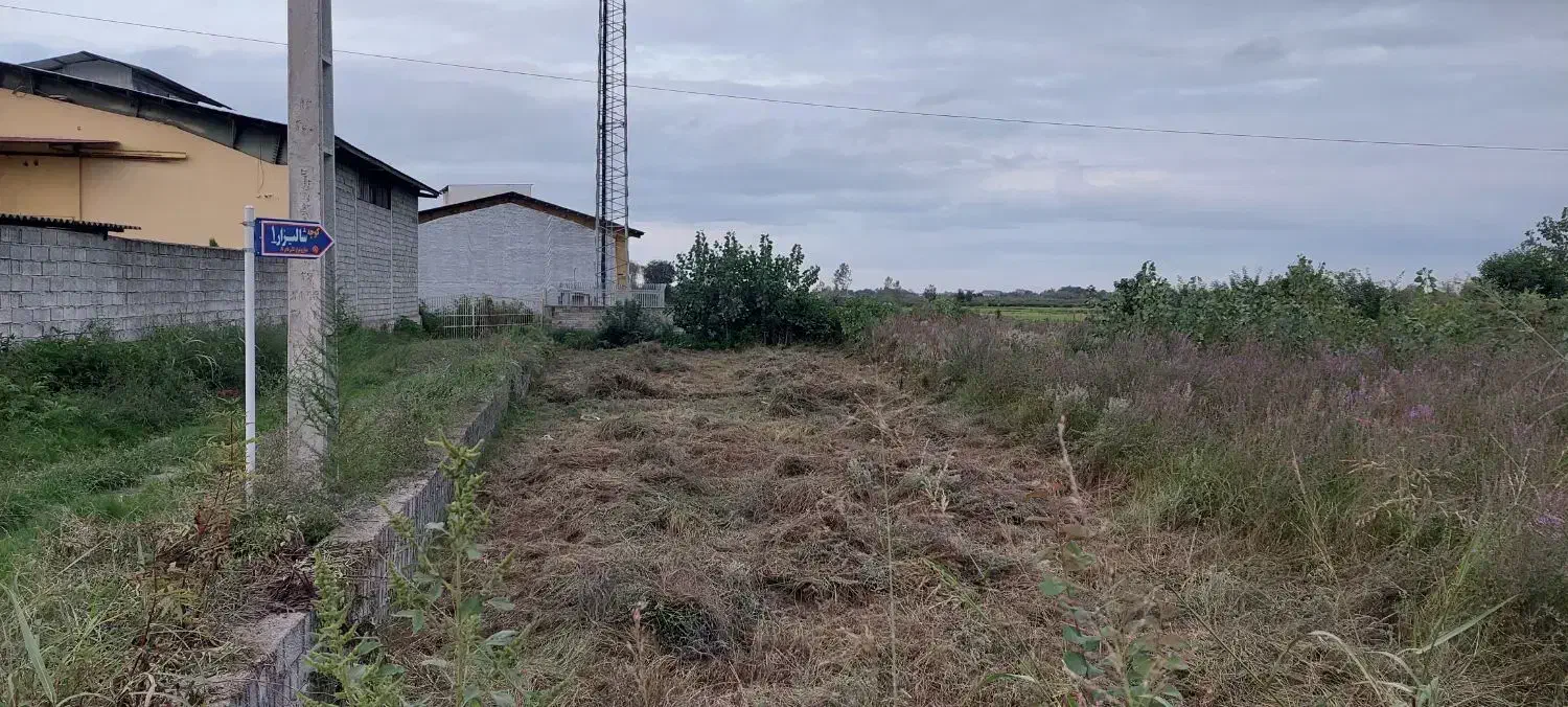 زمین برجاده اصلی .دو بر.(مشارکت نیزداده می شود(