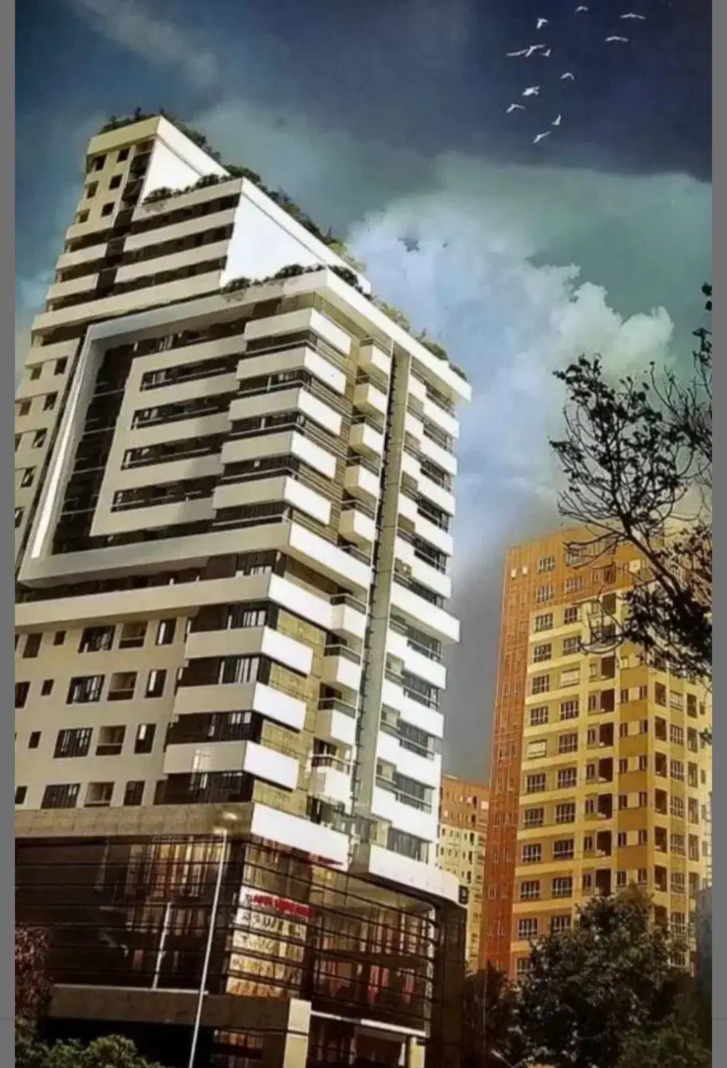 شاهکار مدرن 113متر_برج باغ تریتیوم_وی آی پی چیتگر