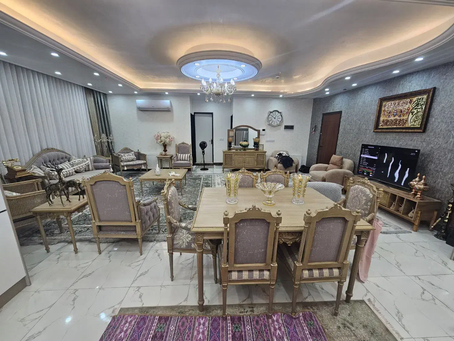 اپارتمان 100متری _ شهرک زیتون _ فول _ لاکچری