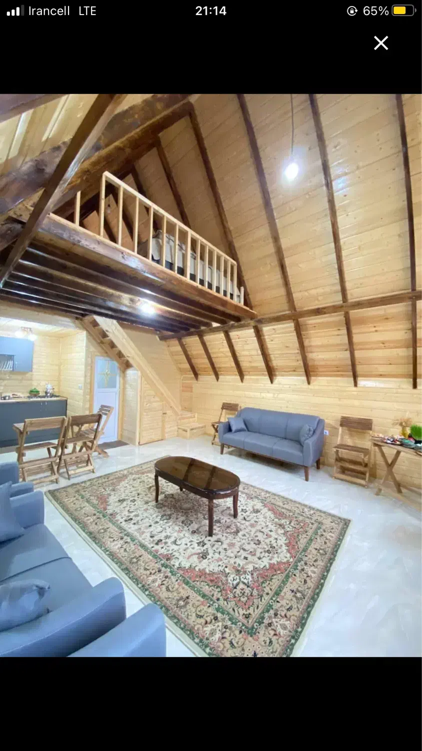 کلبه سوئیسی جکوزی دار(تخفیف استثنائی برای تعطیلات)