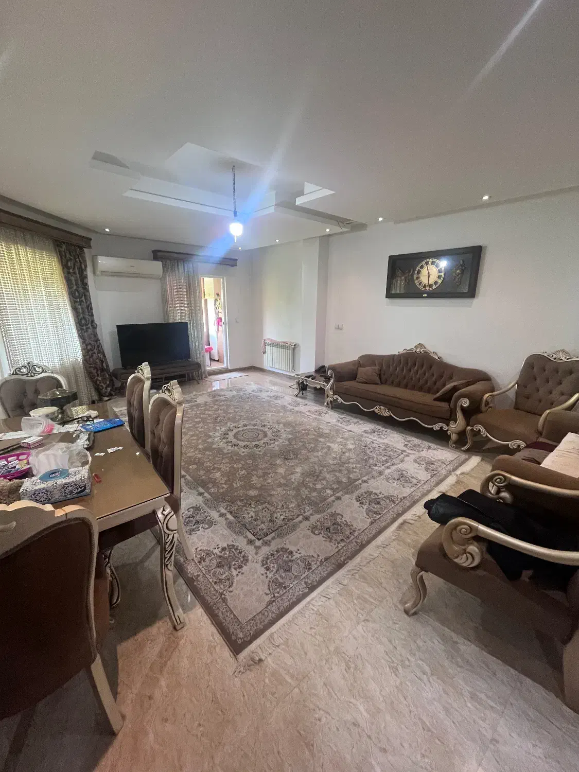 اوارتمان ۹۵ متر_ تکواحد_رشتیان_۲ پارکینگ