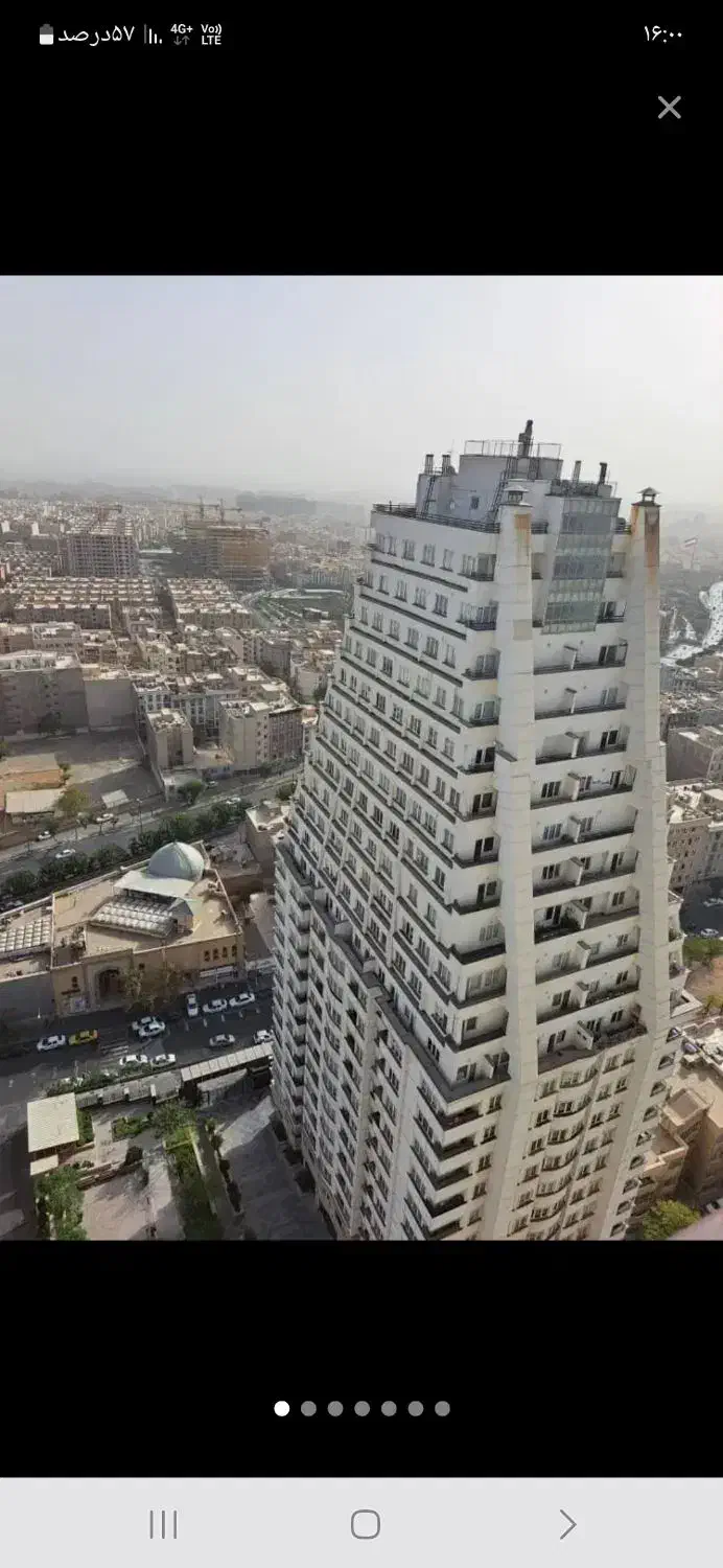 آپارتمان ۶۰متر برج مروارید غرب طبقه۱۵