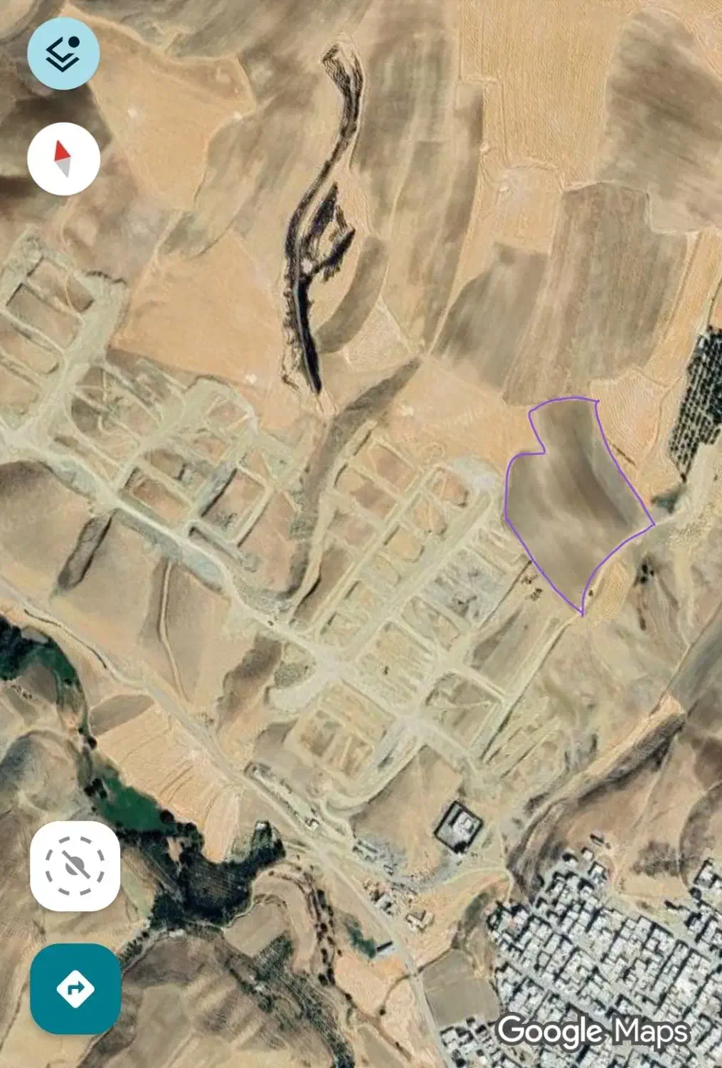 پیش فروش یک قطعه زمین مسکونی داخل محدوده