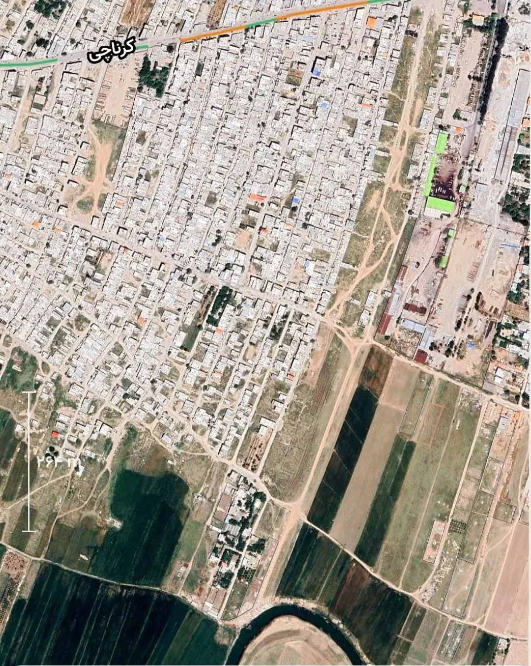 زمین 160متری