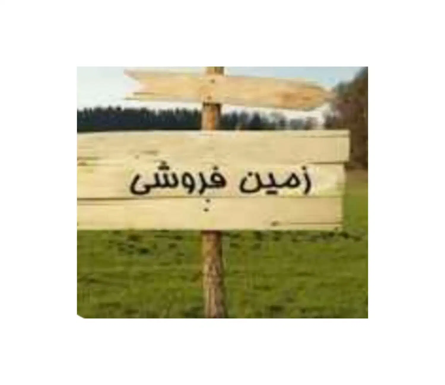 زمین فروشی پشت مدرسه فرزانگان