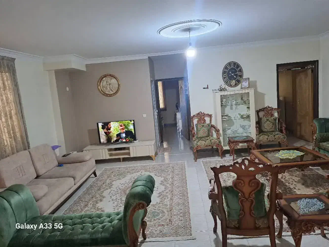 120متر خوش نقشه نورگیر محیطی مشجر و دلباز