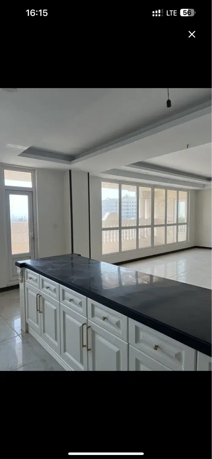 آپارتمان 160 متری نوساز پنجرقـدی بالکن سرتاسری