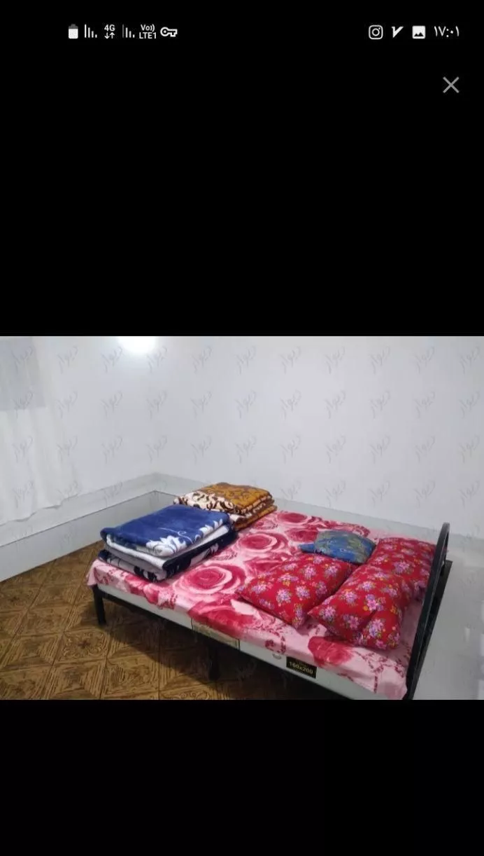 سوئیت اجاره ای مسافر.  محیط روستایی.