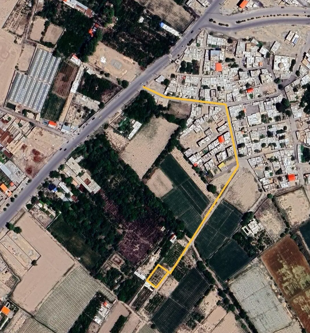 باغچه 600 متری