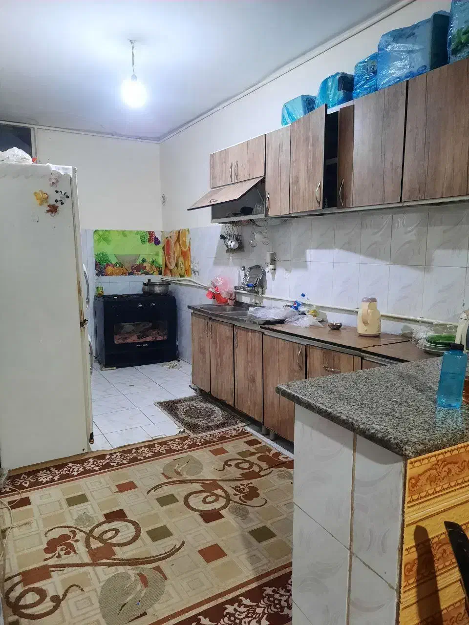 متراژ زمین ۱۴۴ بنا ۱۰۰ متر