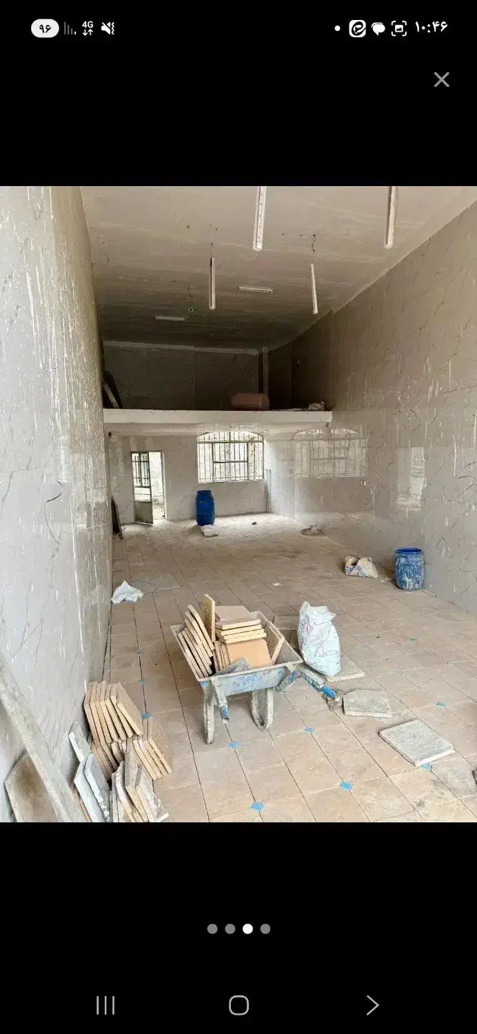معاوضه مغازه نوساز تجاری دائم و سند شش دانگ