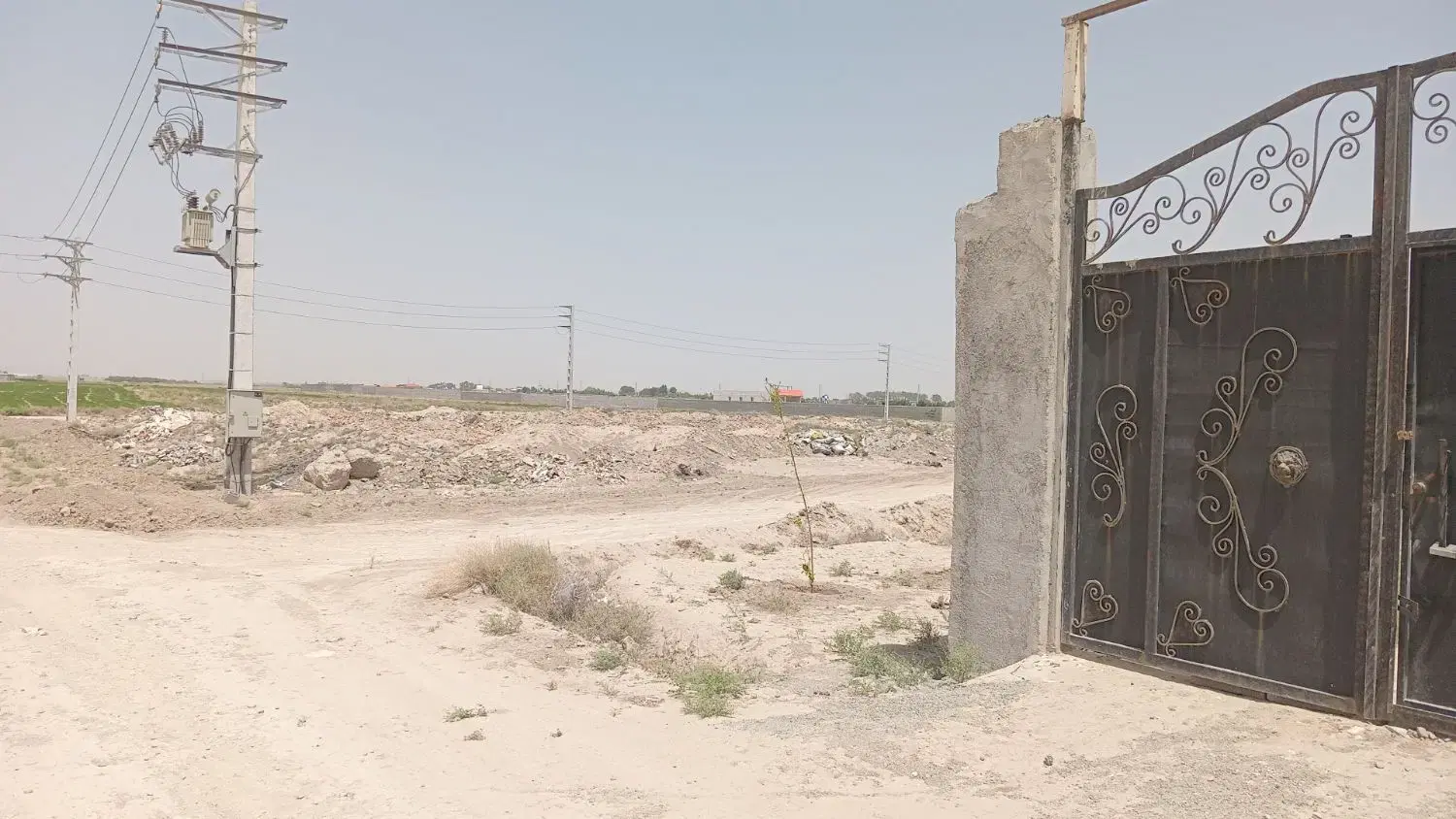زمین باغی در وهن آباد