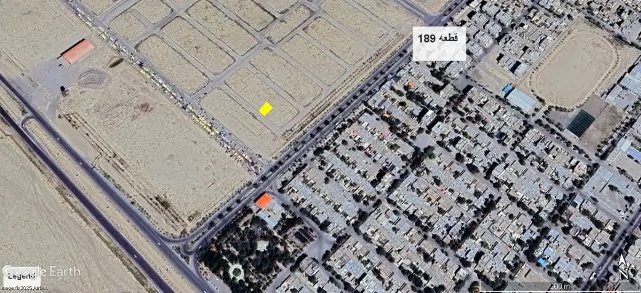 فروش اقساطی ۶ساله زمین استثنایی شهرک رضویه