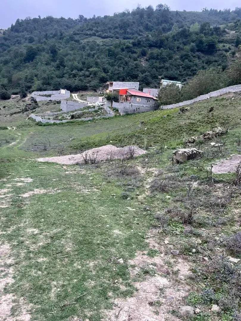 زمین ۵۰۰ متری چلاو منطقه کوهستانی
