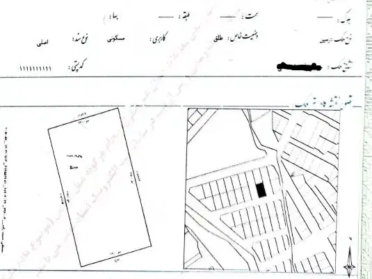 زمین کاربری مسکونی