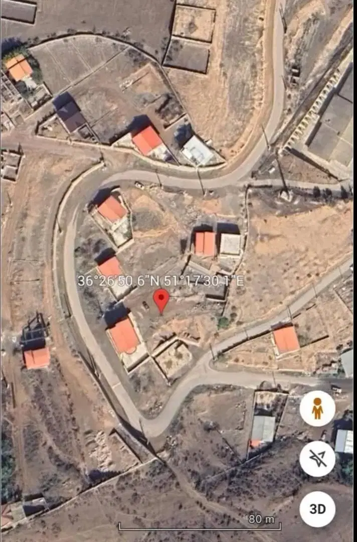 زمین در مرزن اباد