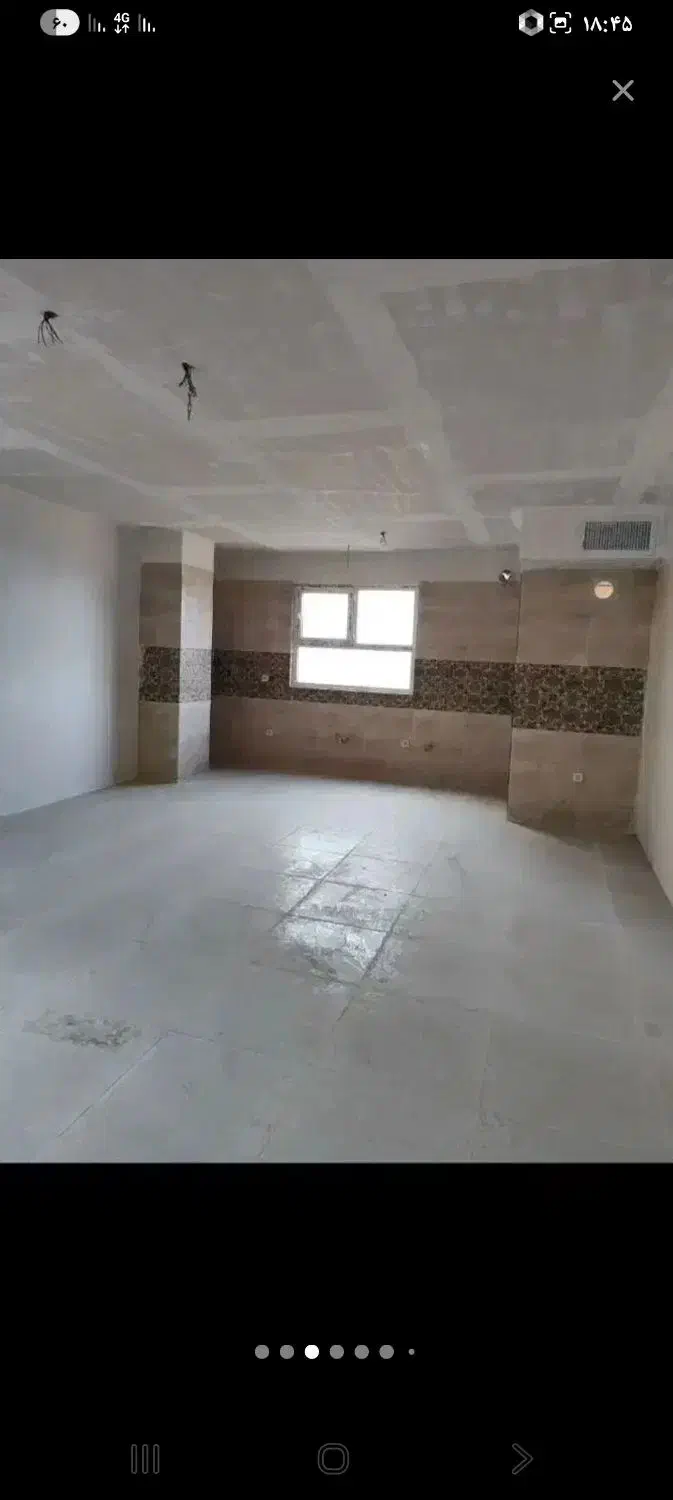 ۹۵ متر دوخوابه با پارکینگ مسقف وانباری
