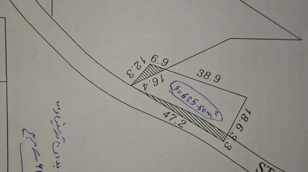 زمین مسکونی ۲۲۵متر اندبیل