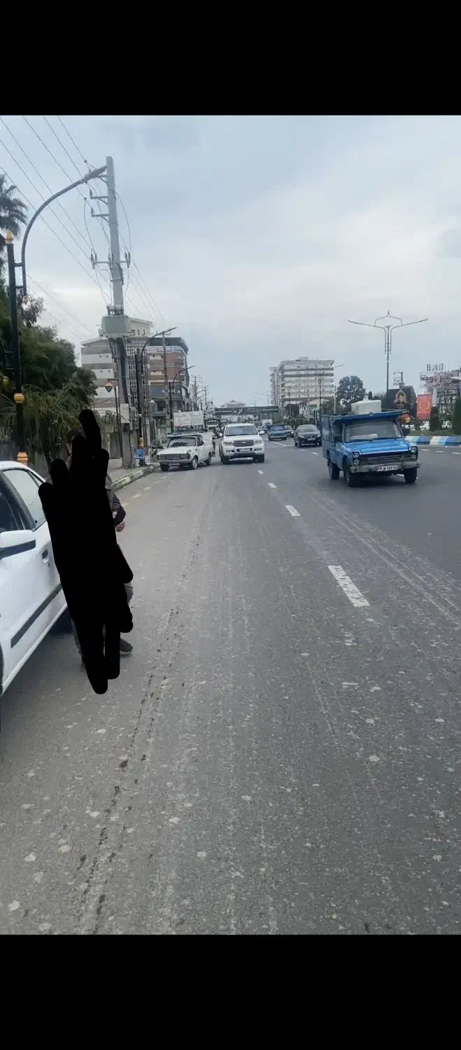 زمین برخیابان اصلی