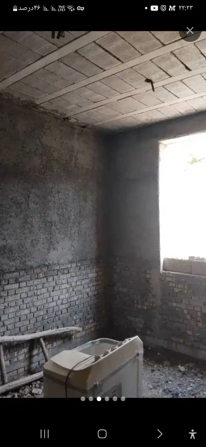 خانه نیمه کاره ۱۲۰ متر سنددار
