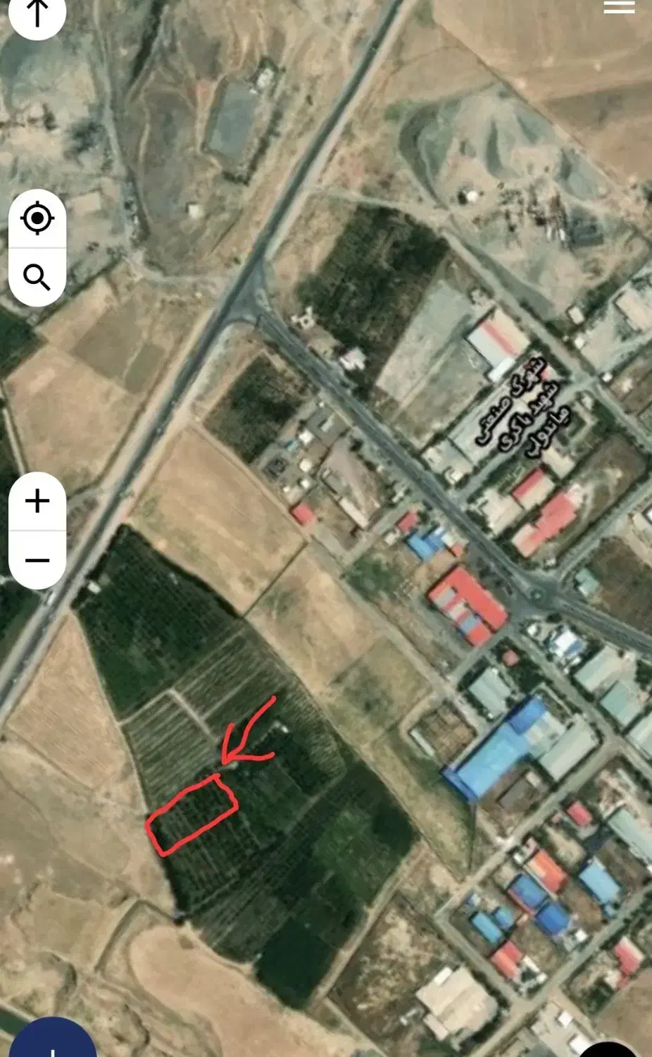 باغ  در شهرک  امکان تغییر کاربری