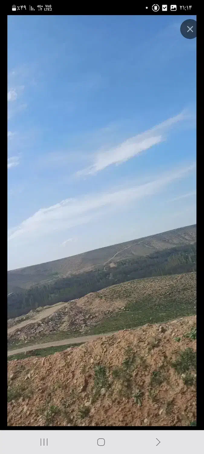 ۳۰۰متر زمین مخصوص باغ ویلا