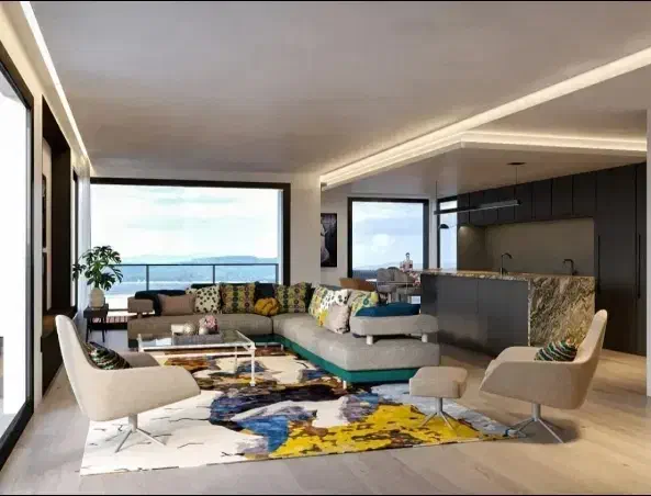 واحد دو خوابه مرکز شهر
