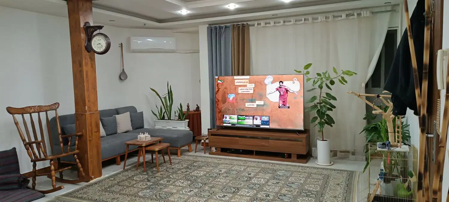 آپارتمان ۷۵ متری بازسازی‌شده یک‌خوابه چهارباغ