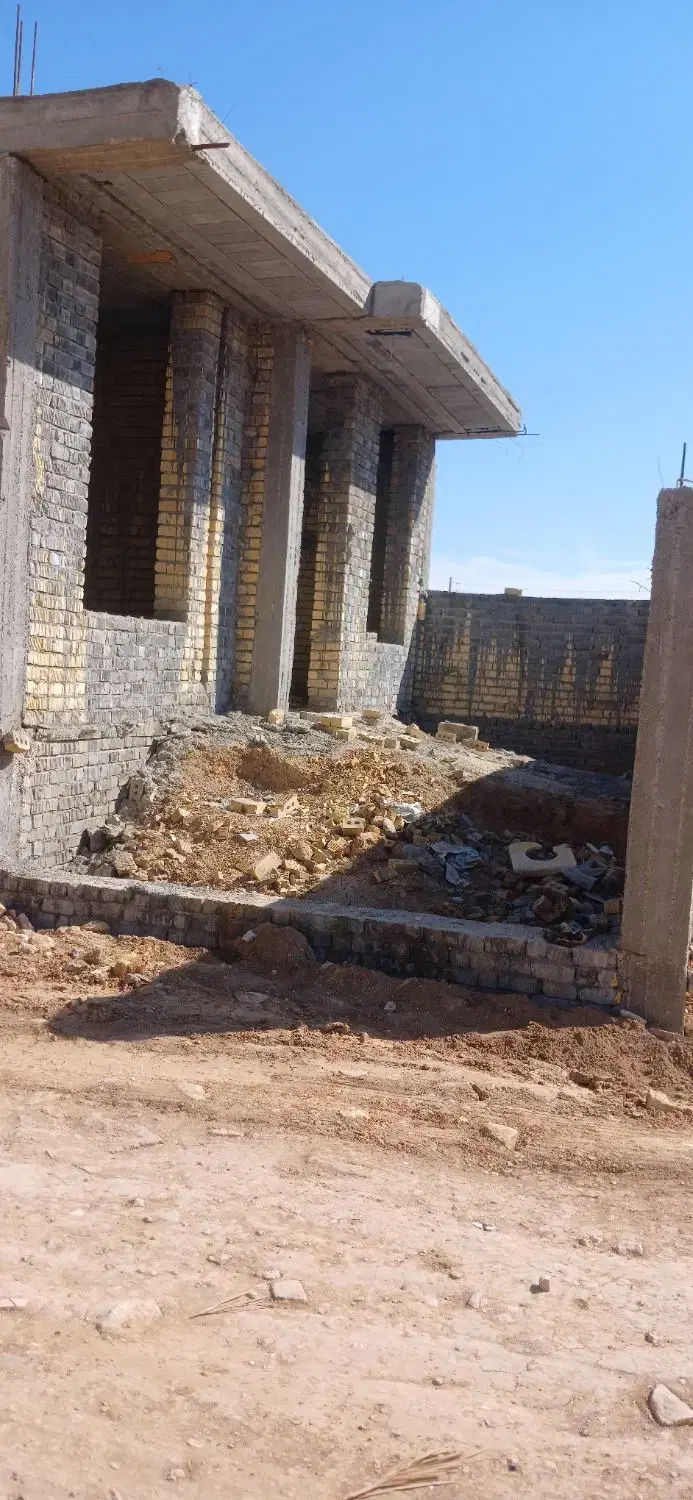 اسکلت۱۲۰متری ماهفیروزان مهندسی ساز *برخیابان اصلی*