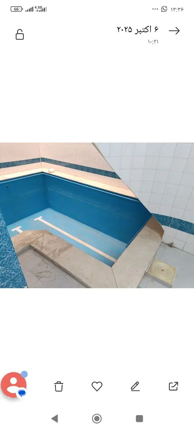 عظیمیه گلستان ویلایی دوبلکس دارای استخر