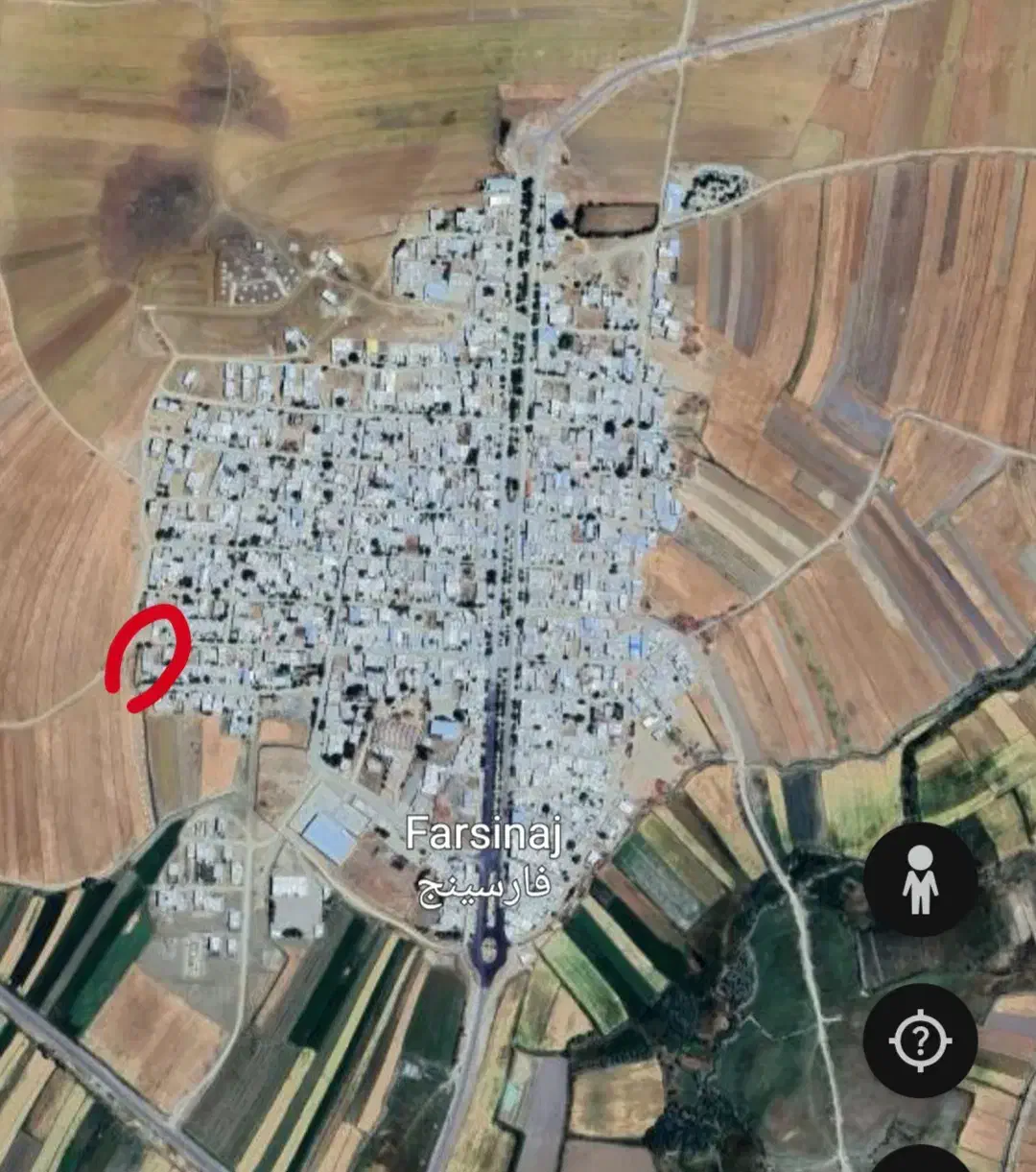 زمین مسکونی پارسینه