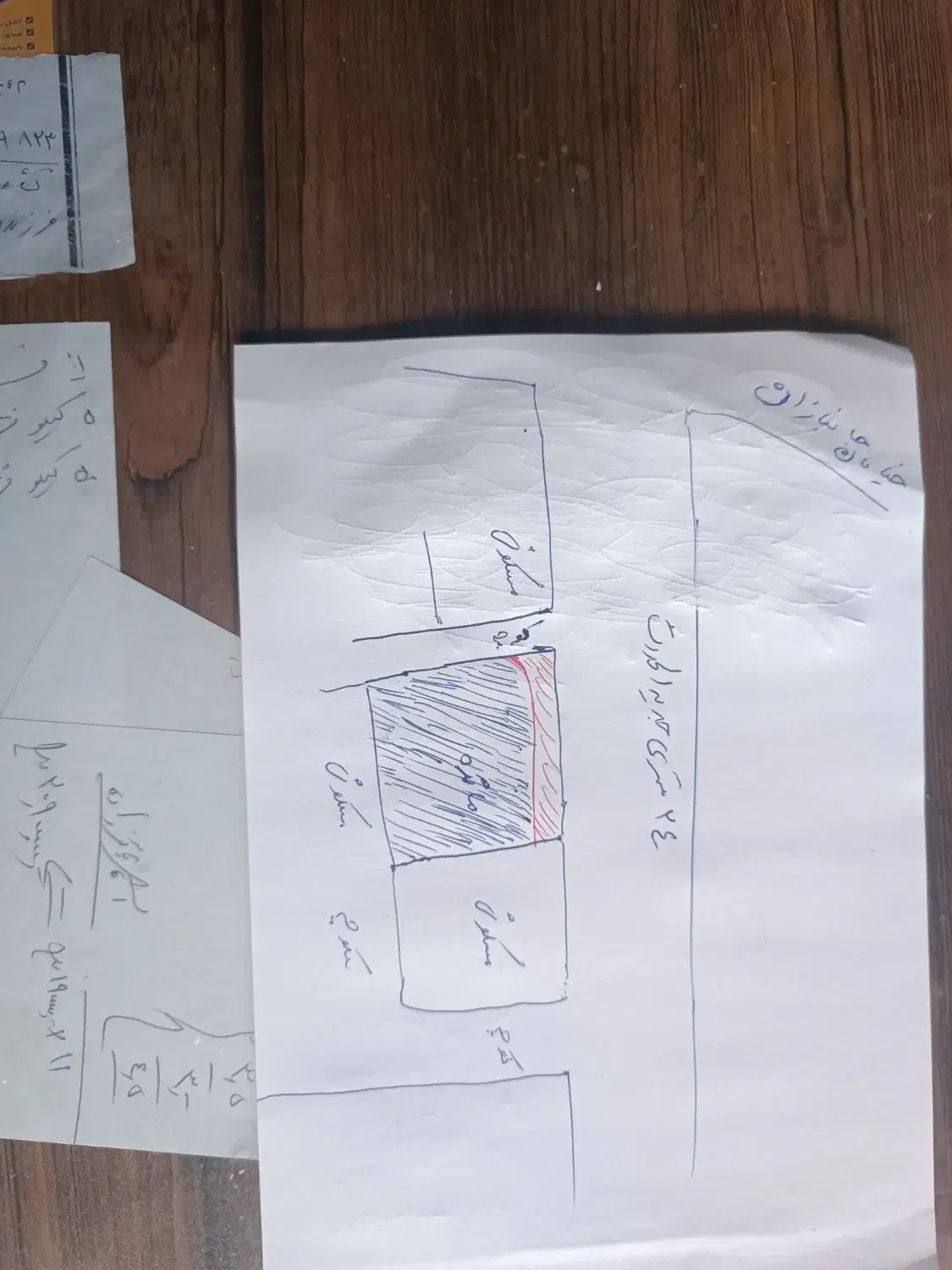 زمین در بر 24متری جدید احداث سند ششدانگ