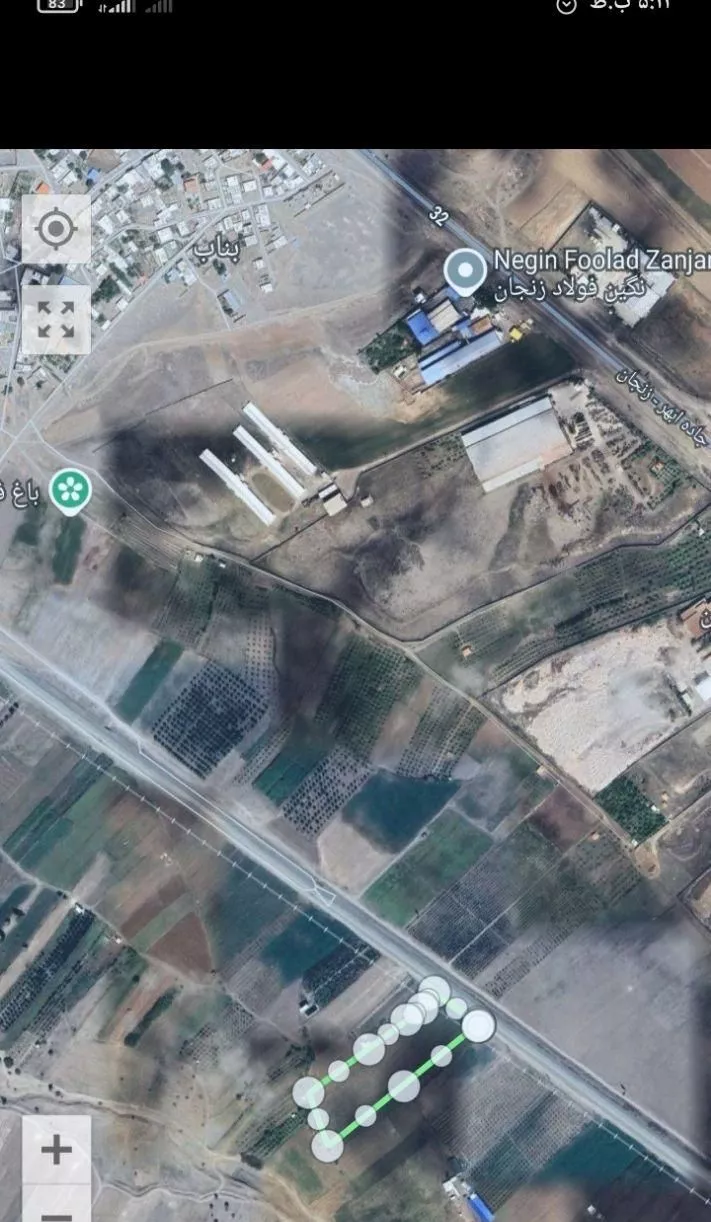 فروش زمین کشاورزی باغی ۱۰۰۰۰مترباسنددر روستای بناب