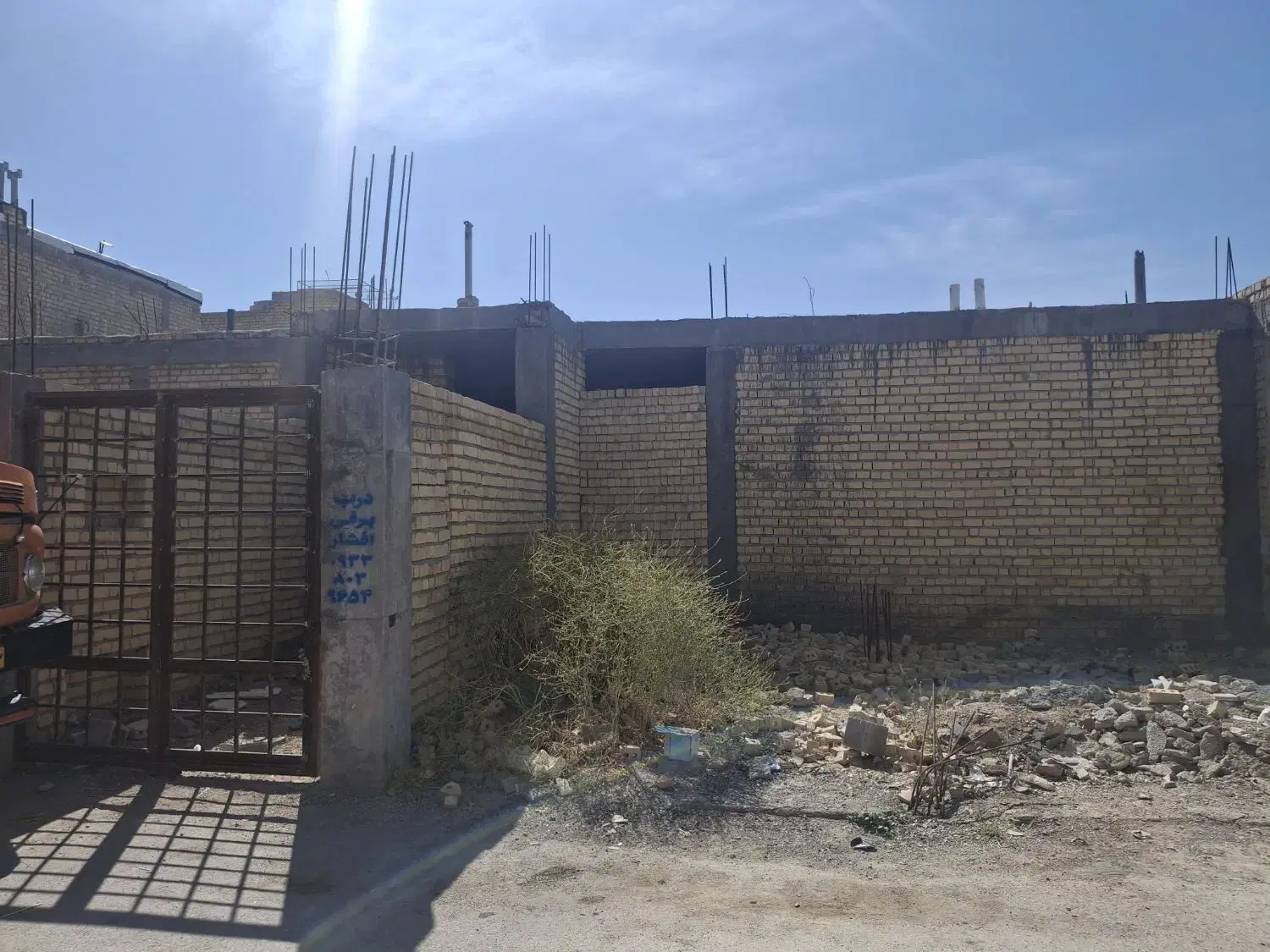 فروش اسکلت نوساز روستای کوشک، معاوضه با مسکن مهر