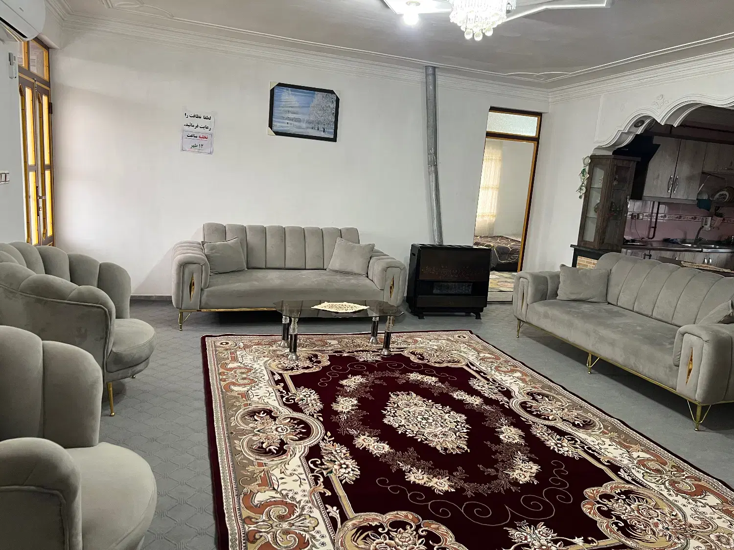 ویلادوخواب حیاط دار_پره سر_گیسوم_دیناچال_