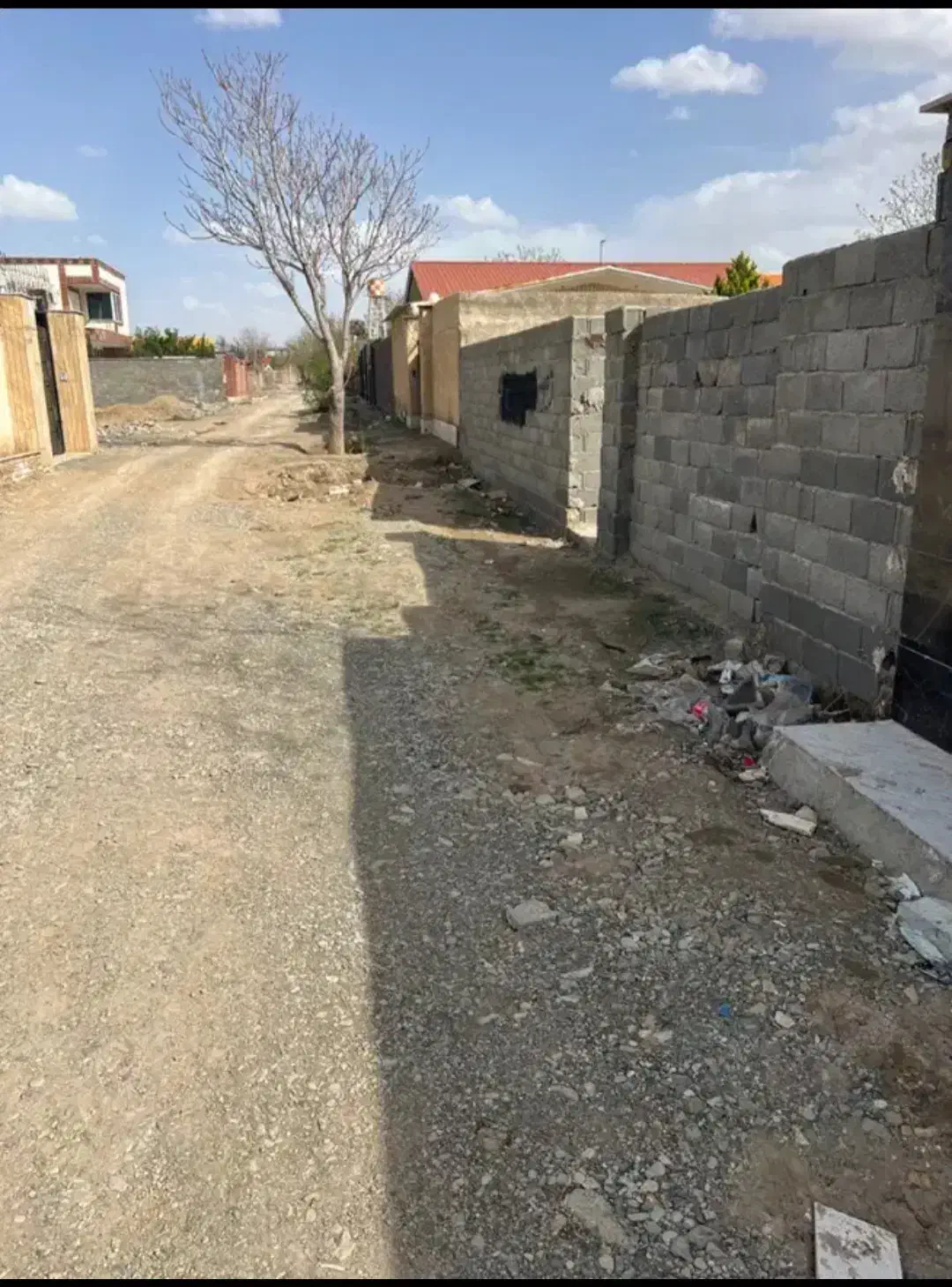 زمین درملک اباد