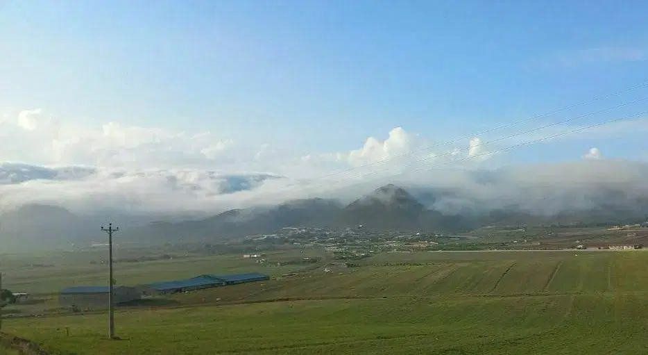 ۲۵۰۰ متر زمین روستای حسام آباد (کوهین)