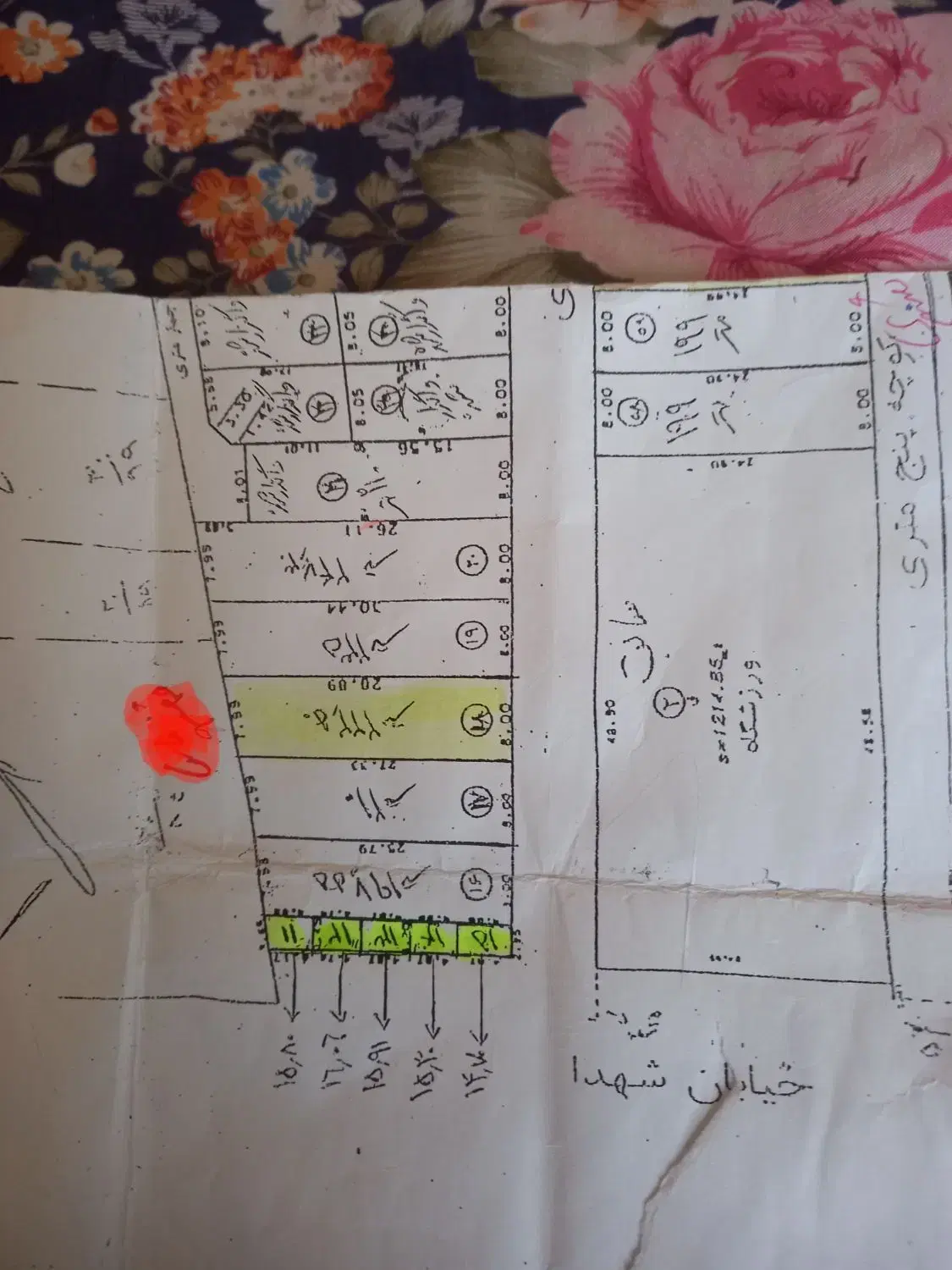 زمین مسکونی ۱۸۰ متری در حاجی اباد