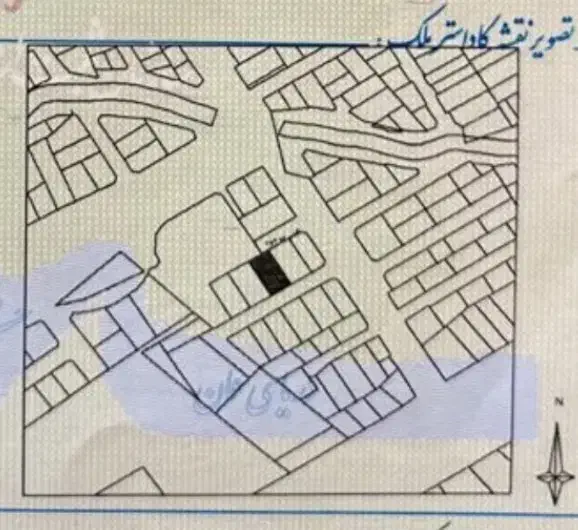 زمین مسکونی به مساحت 258 متر با قابلیت معاوضه
