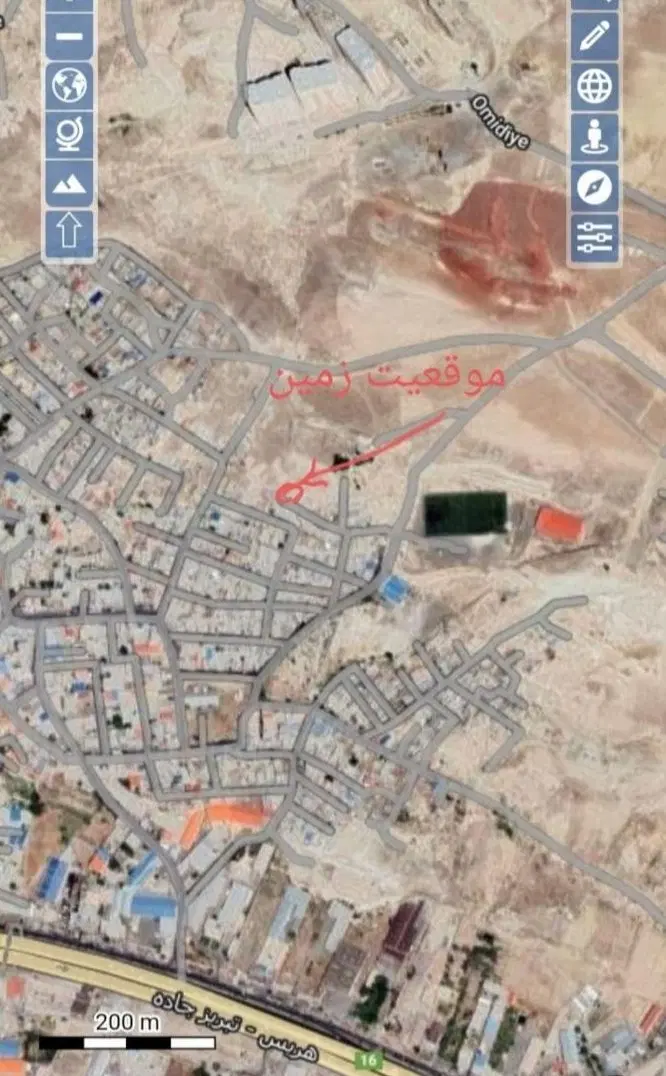 زمین مسکونی کرکج